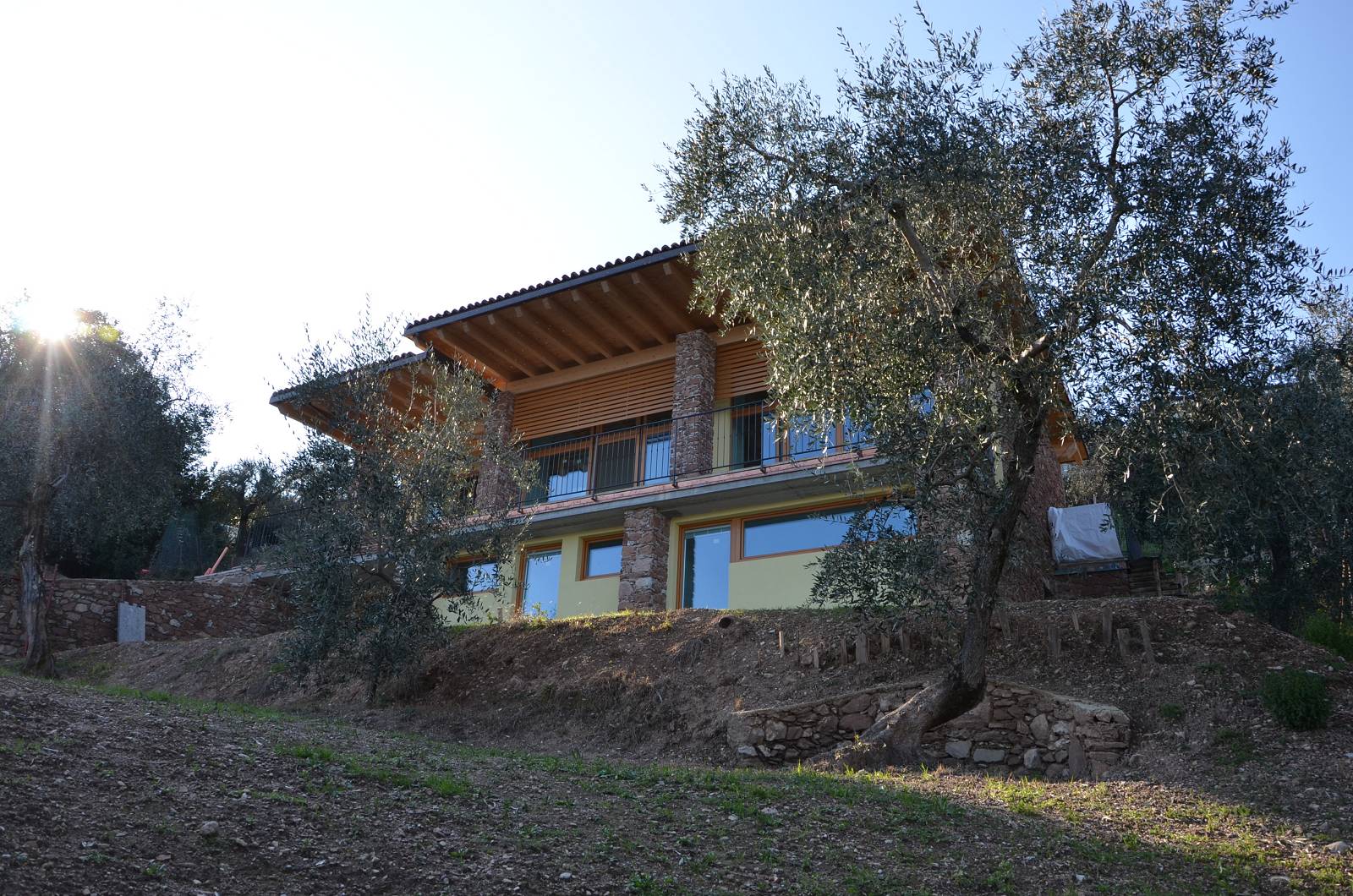 Villa a Gargnano (BS) - realizzazione